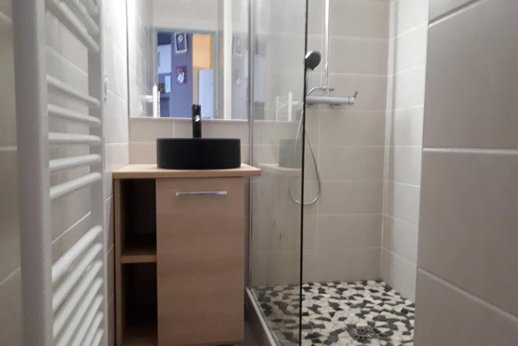T3 Climatise Avec Piscine Et Vue Sur Mer Sete Exterior photo